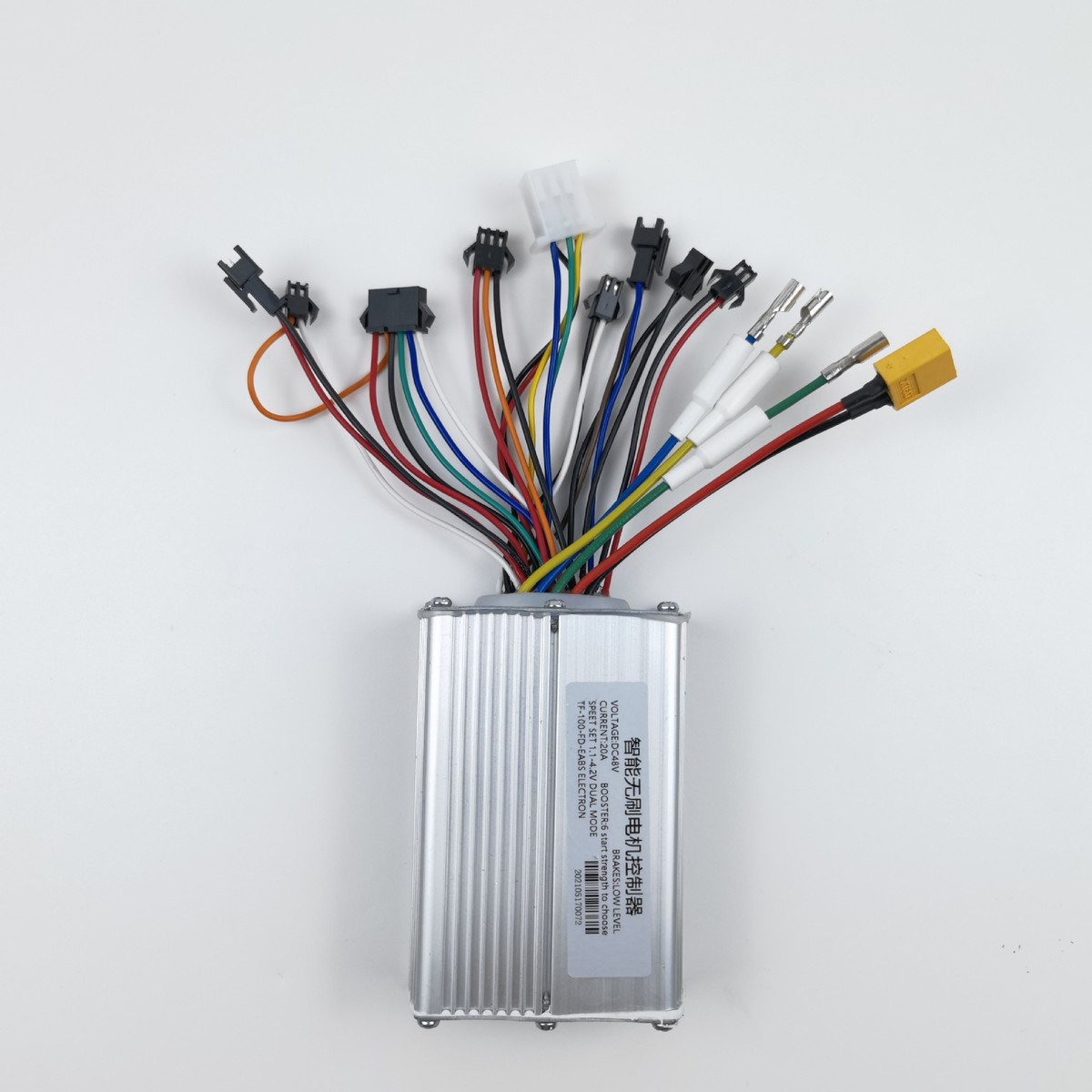 热销kugoom4电动滑板车48v20a控制器组件电控板通讯仪表tf-100显