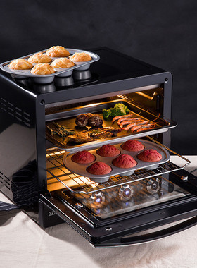 热销电烤箱/北美电器ato-e38hcaca风炉家用小型多功能全自动大容