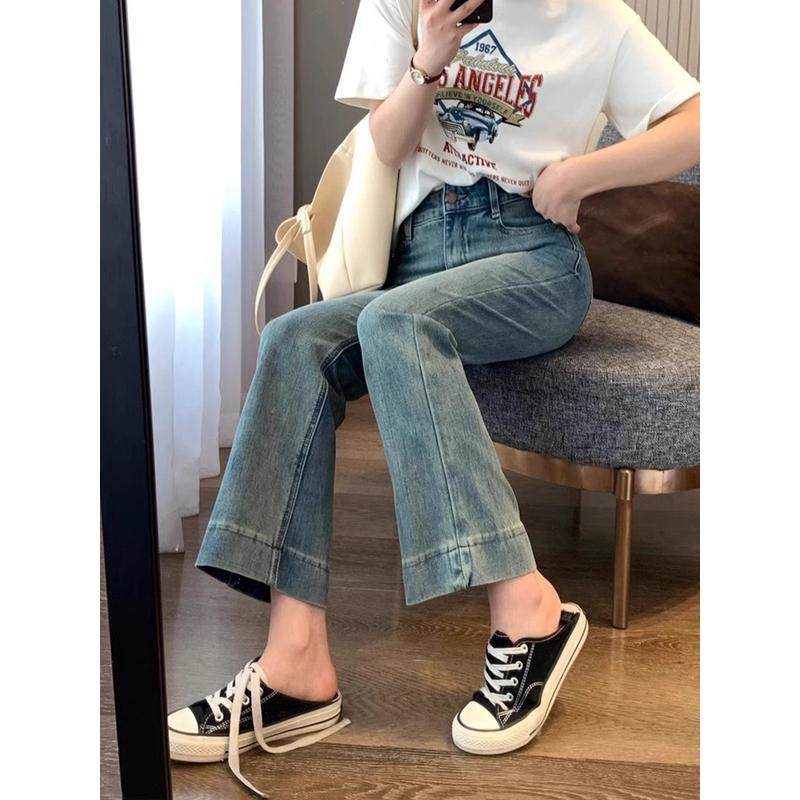 大码直筒女2025春季新款胖mm梨形身材显瘦弹力九分,女装/女士精品,大码裤装,淘宝优惠券,粉丝福利购,淘宝优惠卷