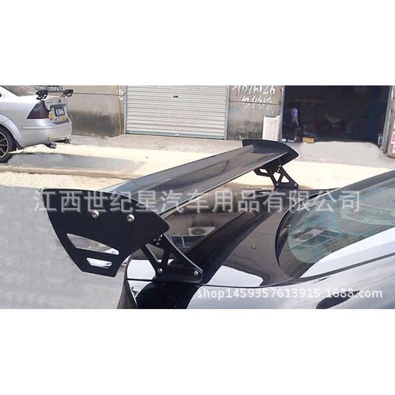 适用于三厢铝合金夹式尾翼159铝合金通用尾翼免打孔喷漆直接安装