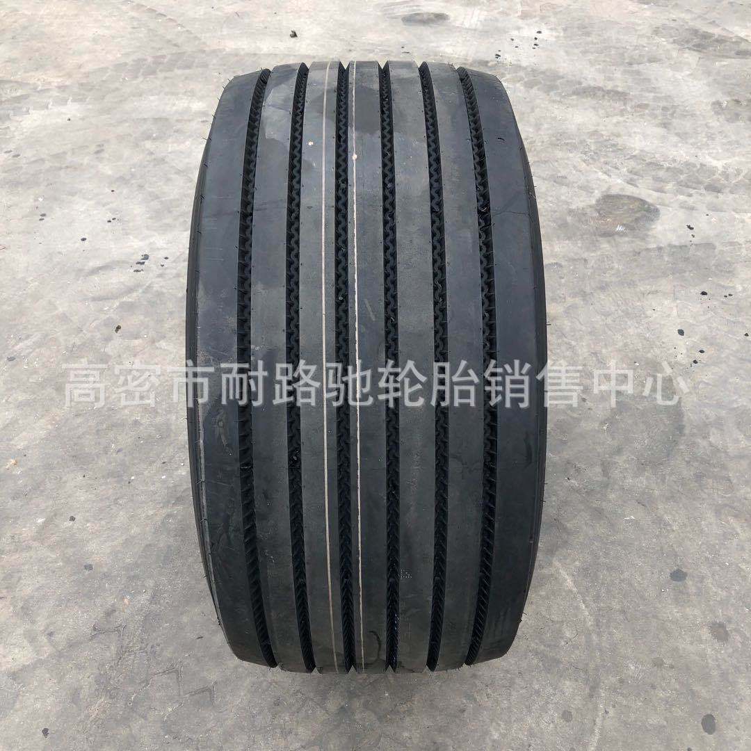 热销455/40r22.5445/45r19.5真空钢丝轮胎库恩大方机捆