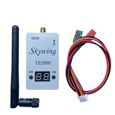 热销5.8g  48频传2000mw ts2500 航拍发射器  fpv图点 无线音视频