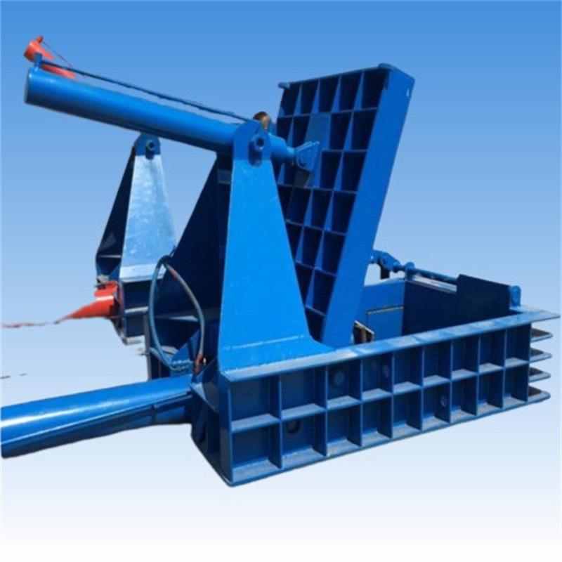 热销小型金属铁屑压块机废铁废钢易拉罐压缩机铝屑油漆桶打包机