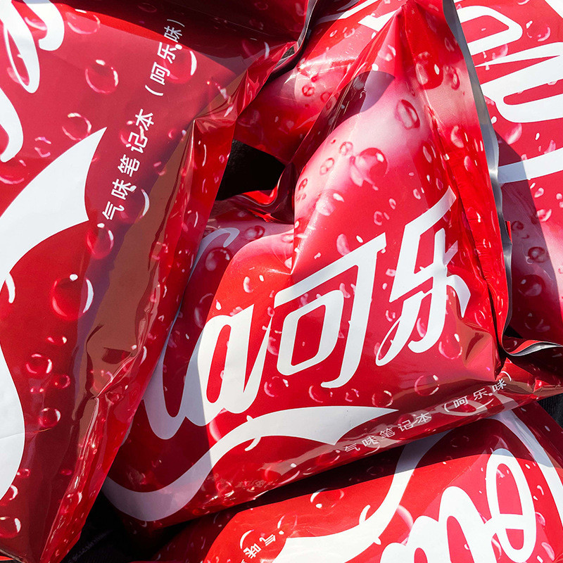 联邦走马新品线装薯片包装气味笔记本口袋本味笔记本趣味可乐手账
