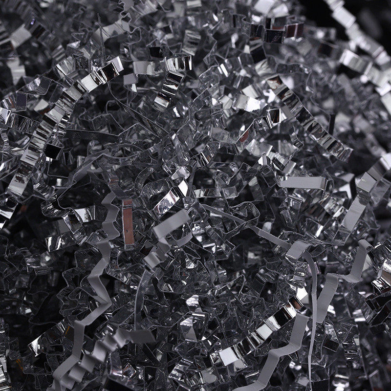 婚礼纸丝礼品盒拉菲草填充物弯曲褶皱波浪纸丝拉菲草填充物1kg