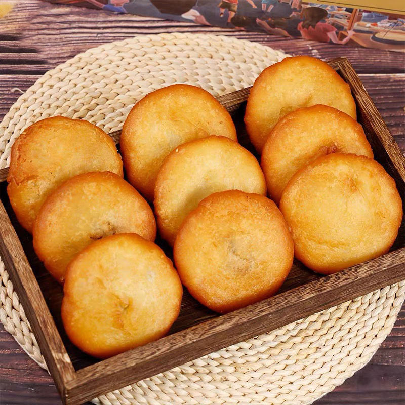 新货脆皮糖糕油炸半成品糖饼炸糕炸货半成品河南特产早餐速冻面点