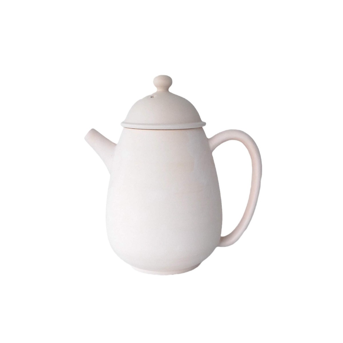 景德镇陶瓷白胎绘画瓷茶壶瓷器中式摆件收藏品装饰品古玩古董代发
