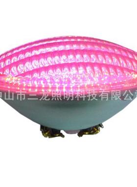 par56水底灯 灯 嵌入式泳池水下灯，led胶膜游泳池灯 玻璃par56