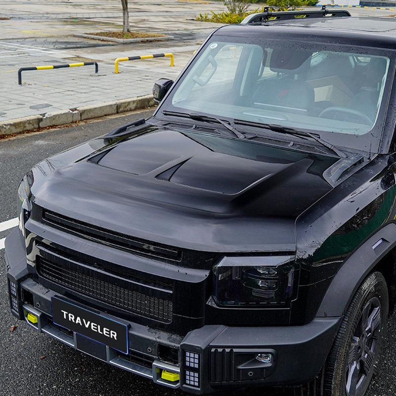 热销适用于捷途旅行者引擎盖捷途改装卫士款机盖旅行者发动机机盖