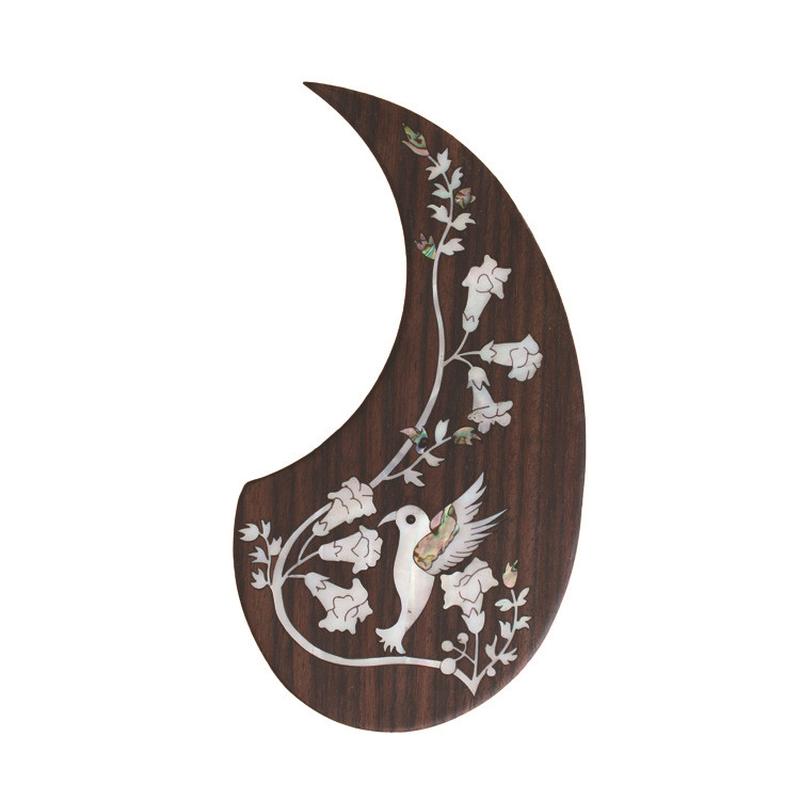 热销吉他配件民谣古典玫瑰木鲍鱼贝珍珠贝亚克力珍珠镶嵌板护板