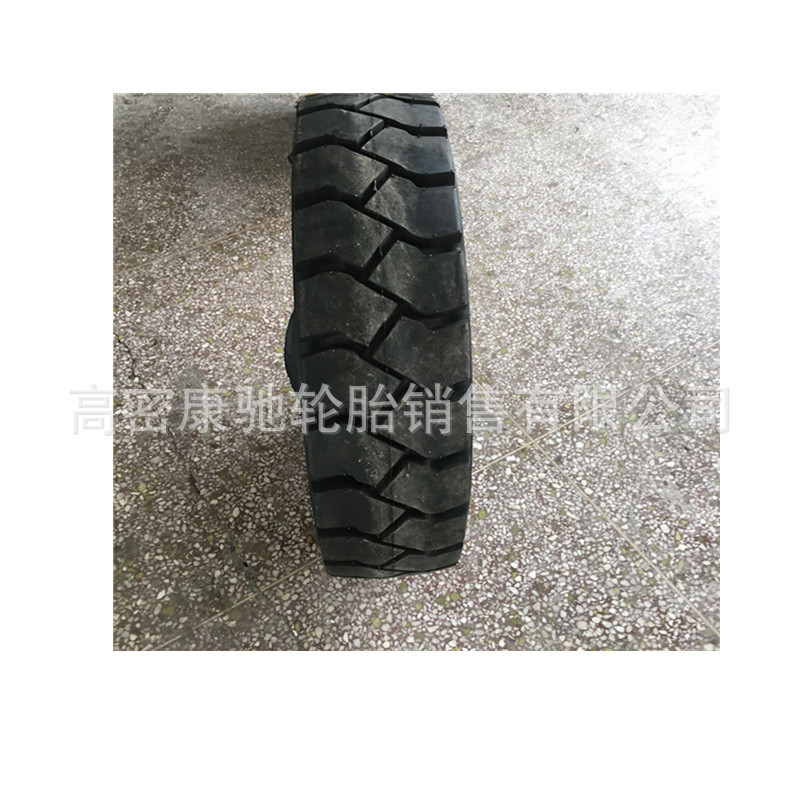 热销叉车轮胎650-10700-12/15750-1528*9-15825-12/15充气实心轮