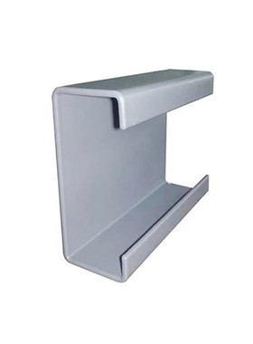 厂家定制玻璃钢檩条檩条方管防腐桥架frp材质拉挤型材矩形管