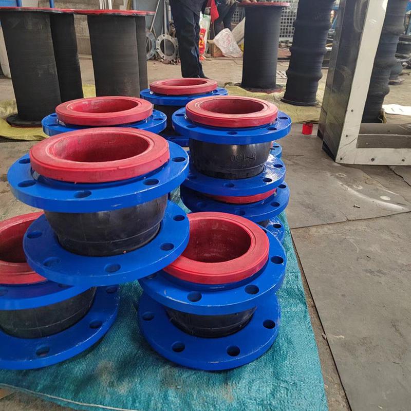 橡胶软接头法兰式橡胶补偿器接头可曲挠橡胶软接头