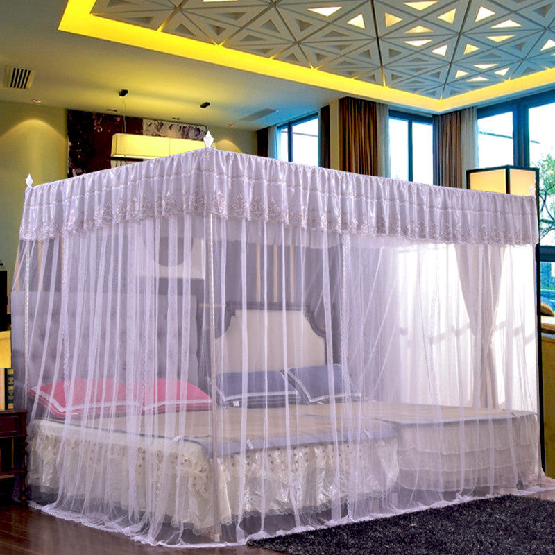 定做加大加宽子母床宫廷三开门落地蚊帐定制超大加宽拼接加粗支架,床上用品,蚊帐,淘宝优惠券,粉丝福利购,淘宝优惠卷