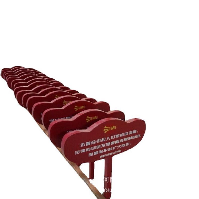 厂家批发景区德标识牌草地警示牌遵绿化守礼宣传牌请勿戏水提示牌