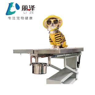 新款 源头宠物直供现货批发 丽泽厂家电动升降操作台 宠物检查台