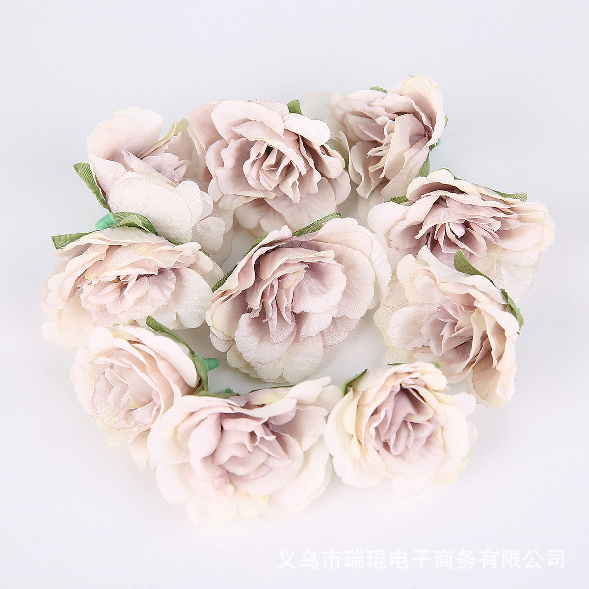 头饰仿真玫瑰花头绢花diy手工新款制作服饰配件居家装饰