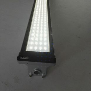 led防爆铝型材照明灯40W贴片铝合金三防灯防腐磨砂钢化玻璃防水面