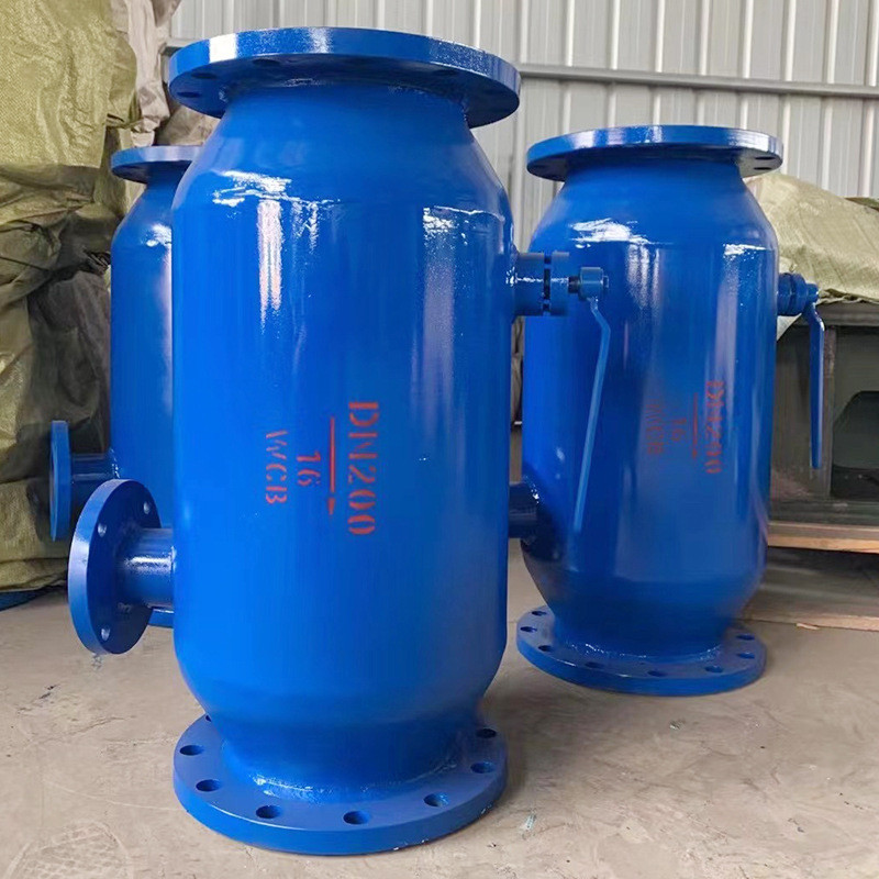 现货反冲洗除污器直通排污过滤器立式管道快速反冲洗工业过滤器