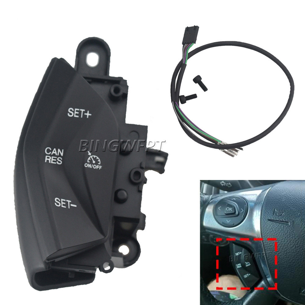 巡航控制开关多功能方向盘按钮汽车配件适用于福克斯312-14Kuga