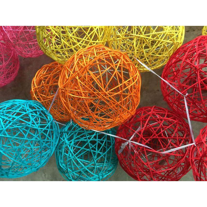 25CM/厘米藤球 白藤球 装饰球彩球 幼儿园装饰球 彩色藤球 木色球,鲜花速递/花卉仿真/绿植园艺,多肉植物,淘宝优惠券,粉丝福利购,淘宝优惠卷