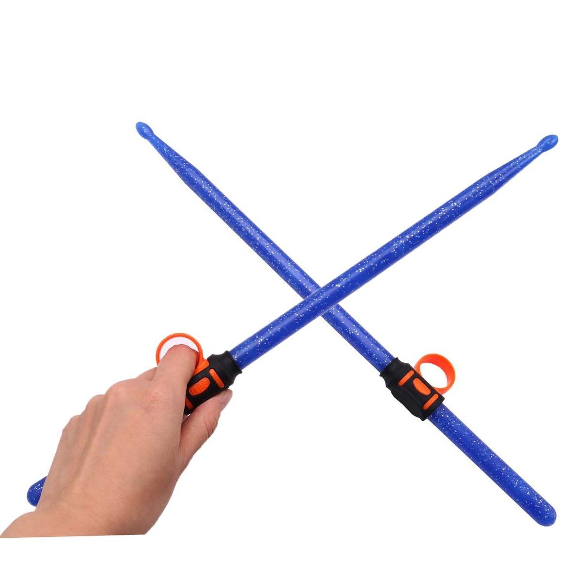 架子鼓鼓棒鼓棒尼龙鼓棒套打击棒5a双光蓝色,乐器/吉他/钢琴/配件,乐器周边,淘宝优惠券,粉丝福利购,淘宝优惠卷