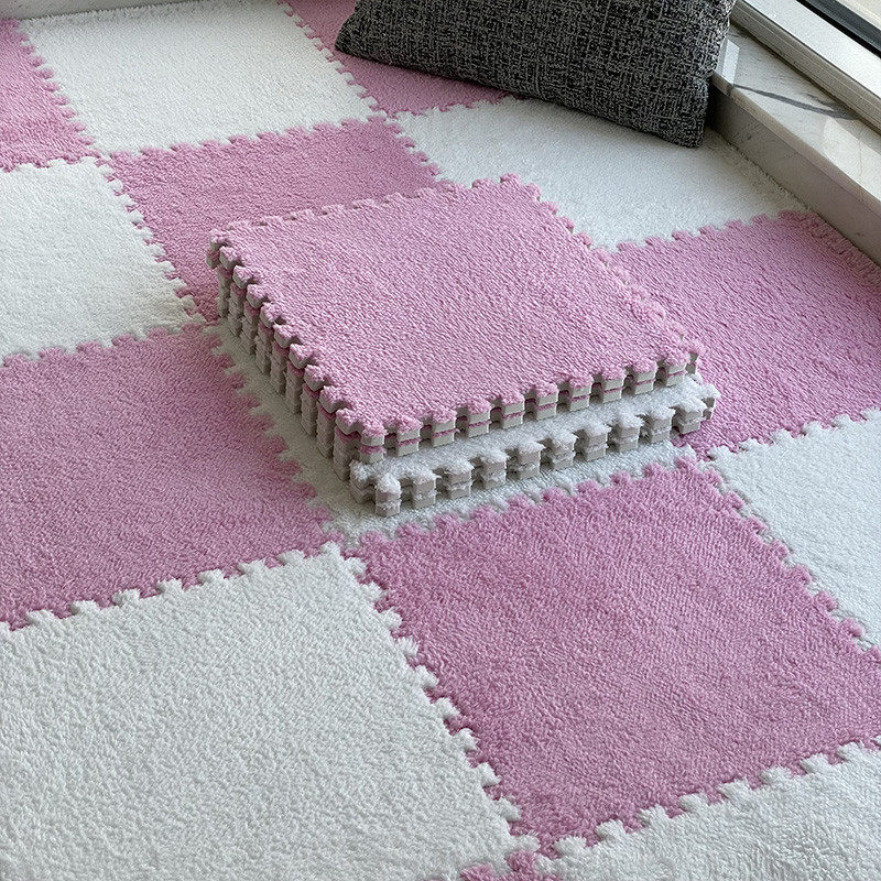 26nins风泡沫地垫拼接儿童爬行绒面卧室加厚隔音地板垫床边家用地,居家布艺,家用脚垫,淘宝优惠券,粉丝福利购,淘宝优惠卷