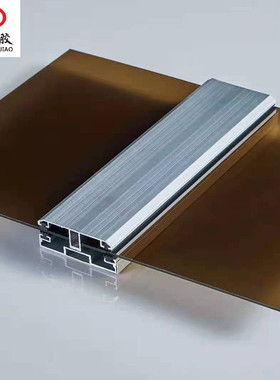 10mmpc室内锁扣板聚碳酸酯十年u型锁扣阳光板户外雨棚板中空隔断