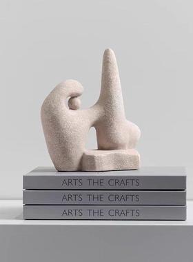 热销抽象现代birdman摆件样板间家居客厅橱窗电视柜创意软装批发