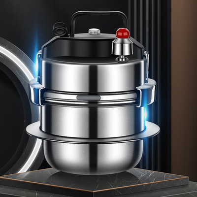 高压锅户外不锈钢压力锅小型微压锅煲仔饭锅炖汤锅防爆高压锅汤锅