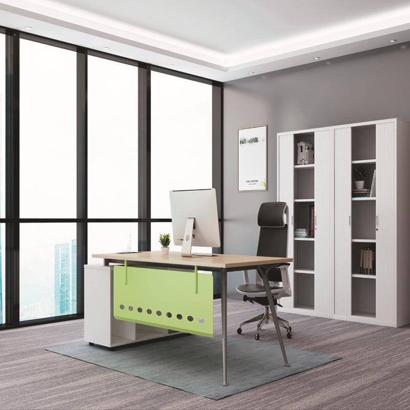 热销简约经理台金属钢架五金办公桌脚支架铝合金桌腿