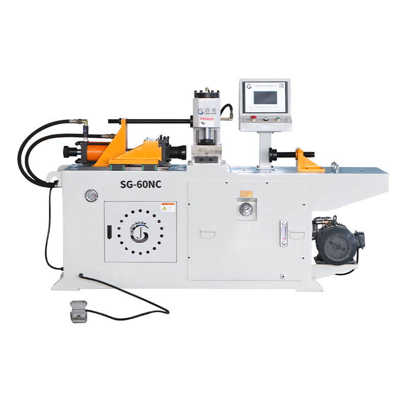 sg60nc缩管机管材加工设备全自动机圆管缩管液压不锈钢管加工设备