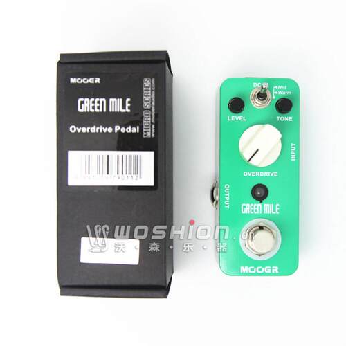 热销mooer魔迷你版greenmile过载单块效果器耳ts808ts9