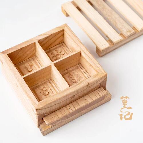 ay35批发家用糕模具方糕传统糯米糕中式蒸糕手工木模具