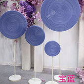 婚礼装 饰路引落地道具几何路引蜜糖甜圈棒棒糖甜美少女背景装 饰品