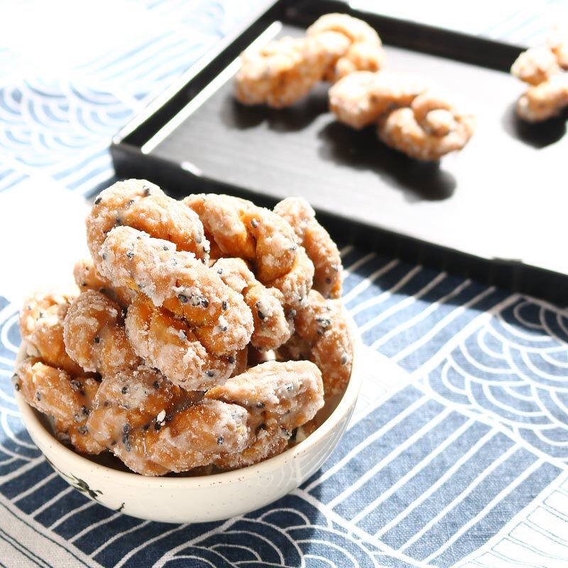 浙江台州甜麻花温岭岙环油爽油桑手工特产小吃休闲糕点零食1000g