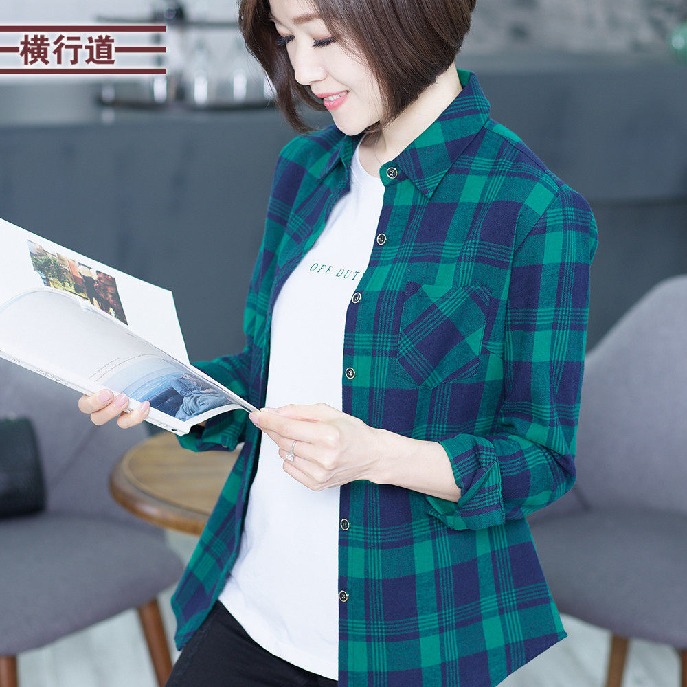 2025春装新款黑白衬衫休闲外搭宽松长袖百搭衬衣外穿