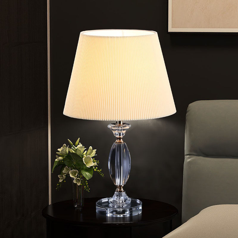 水晶现代台灯卧室床头灯房间轻奢温馨浪漫遥控调光结婚高级感创意