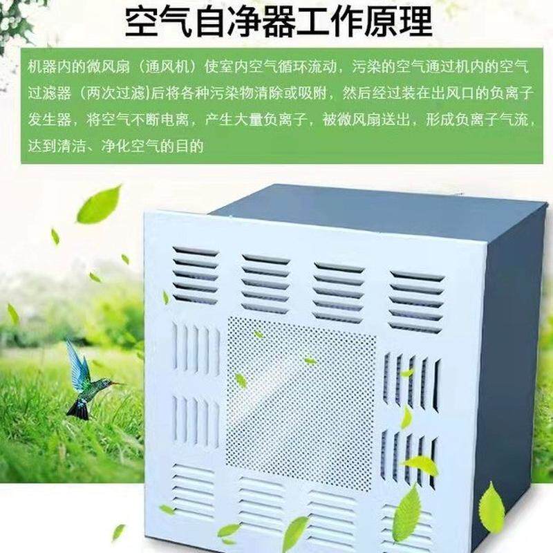 无尘车间灌装间吊顶式空气自净器净化器无菌实验室过滤器
