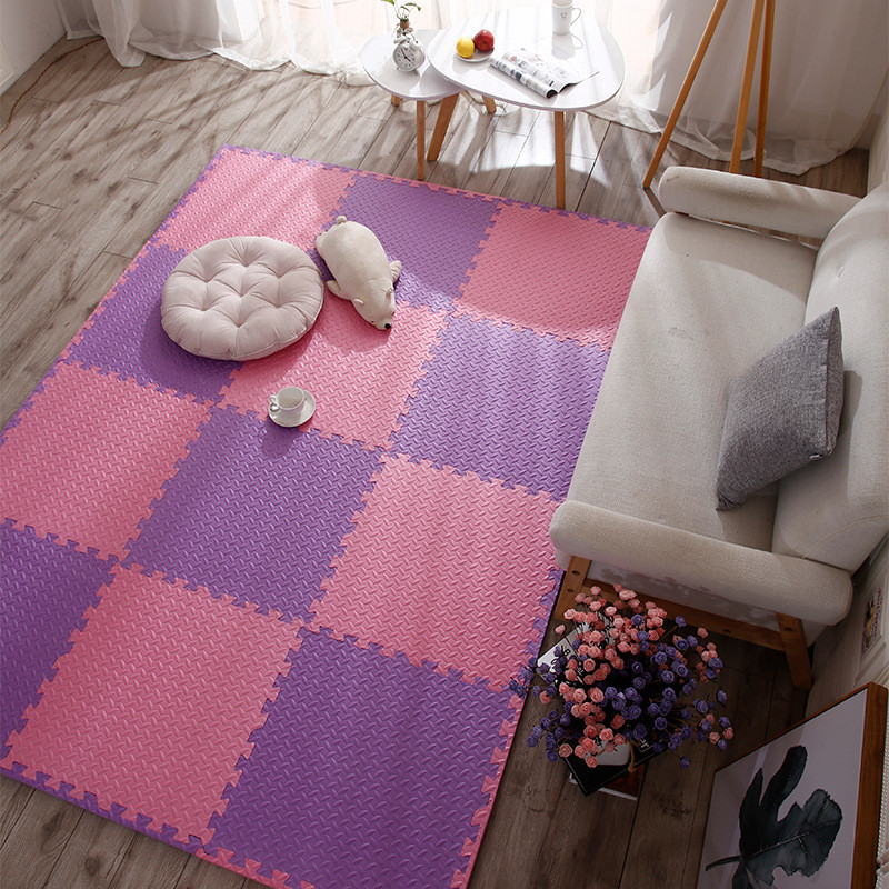 i9ek泡沫地垫拼接加厚儿童防摔大面积卧室爬爬垫爬行垫海绵铺地板