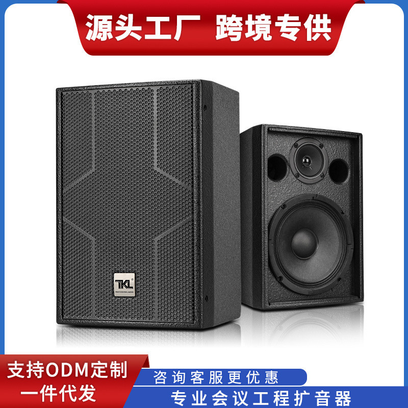 TKL H08会议音箱8寸无源全频学校开会中小多媒体设备广播商场酒店