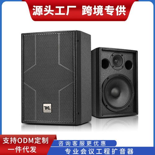 TKL H08会议音箱8寸无源全频学校开会中小多媒体设备广播商场酒店