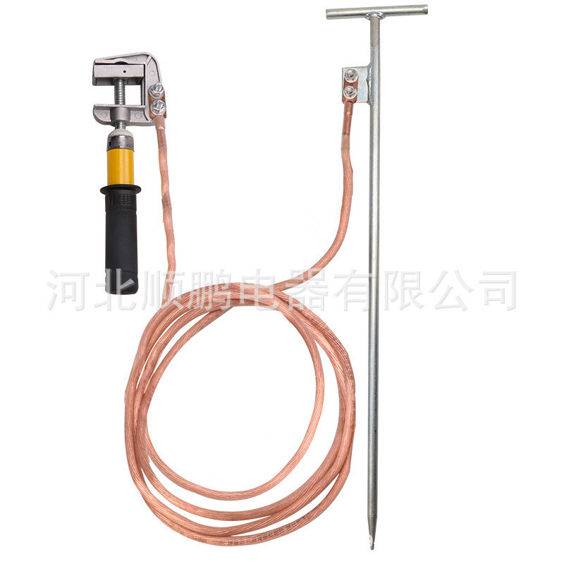 吊车接地线拖车接地线工程车辆施工接地线特种车辆避雷引流接地线
