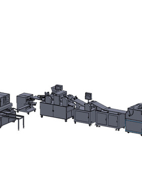 全自动大型包子馒头生产线7200型加工包子馒头线食品商用机械设备