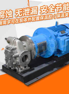 热销KCBM不锈钢磁力泵齿轮泵无泄漏高粘度齿轮泵永球厂家直销