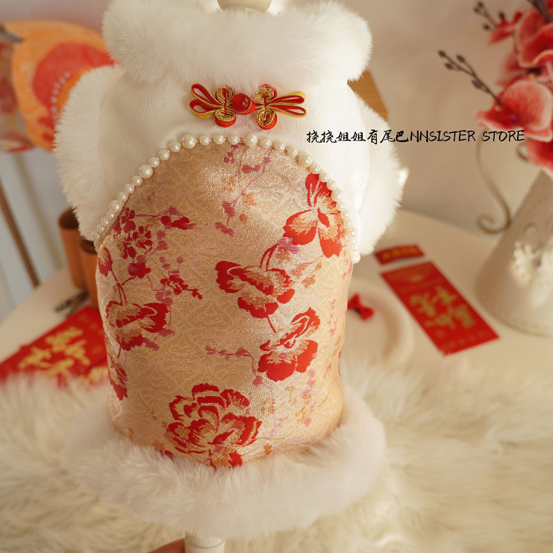 小猫咪新年布偶秋冬季加绒厚保暖马甲宠物狗狗过年棉,宠物/宠物食品及用品,猫宠物服装/雨衣（新）,淘宝优惠券,粉丝福利购,淘宝优惠卷