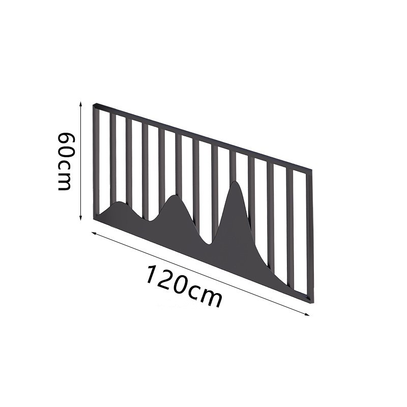 户外围栏栅栏铁艺花箱商业街外隔断室外绿化花坛售楼部摆花架装饰