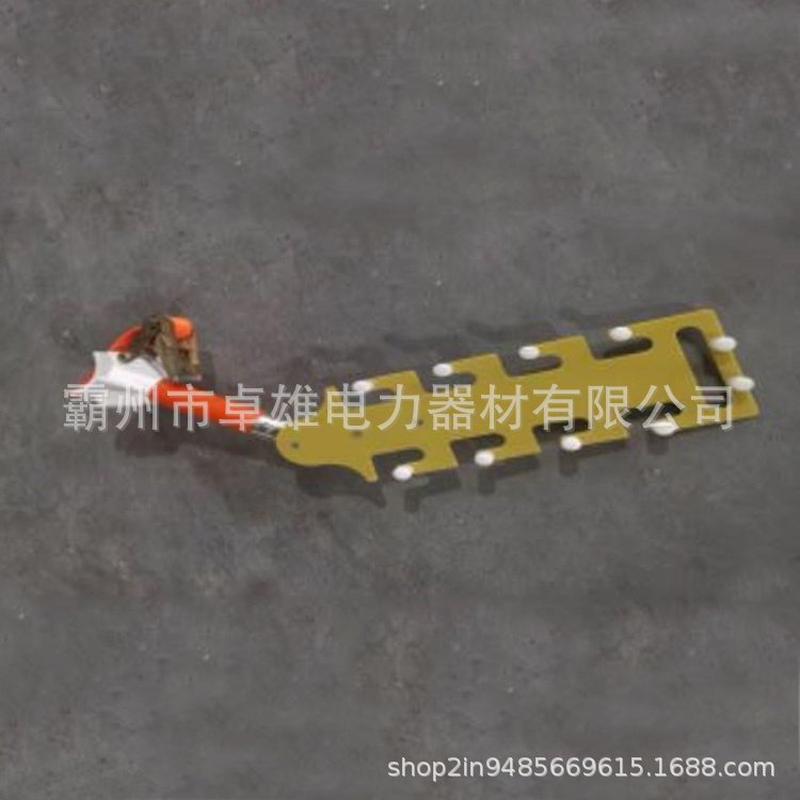 热销柱上快柱操作杆插放架带电作业工具装/杆上挂架架空电缆临时