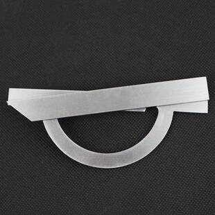 凡莜工厂碳钢可调式量角器角度规角度尺游标卡尺工业级镀铬