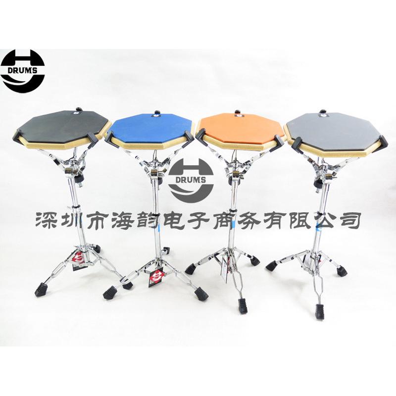 热销海韵打击乐hy drums套装哑鼓垫12寸哑鼓套装练习鼓 练习垫 打